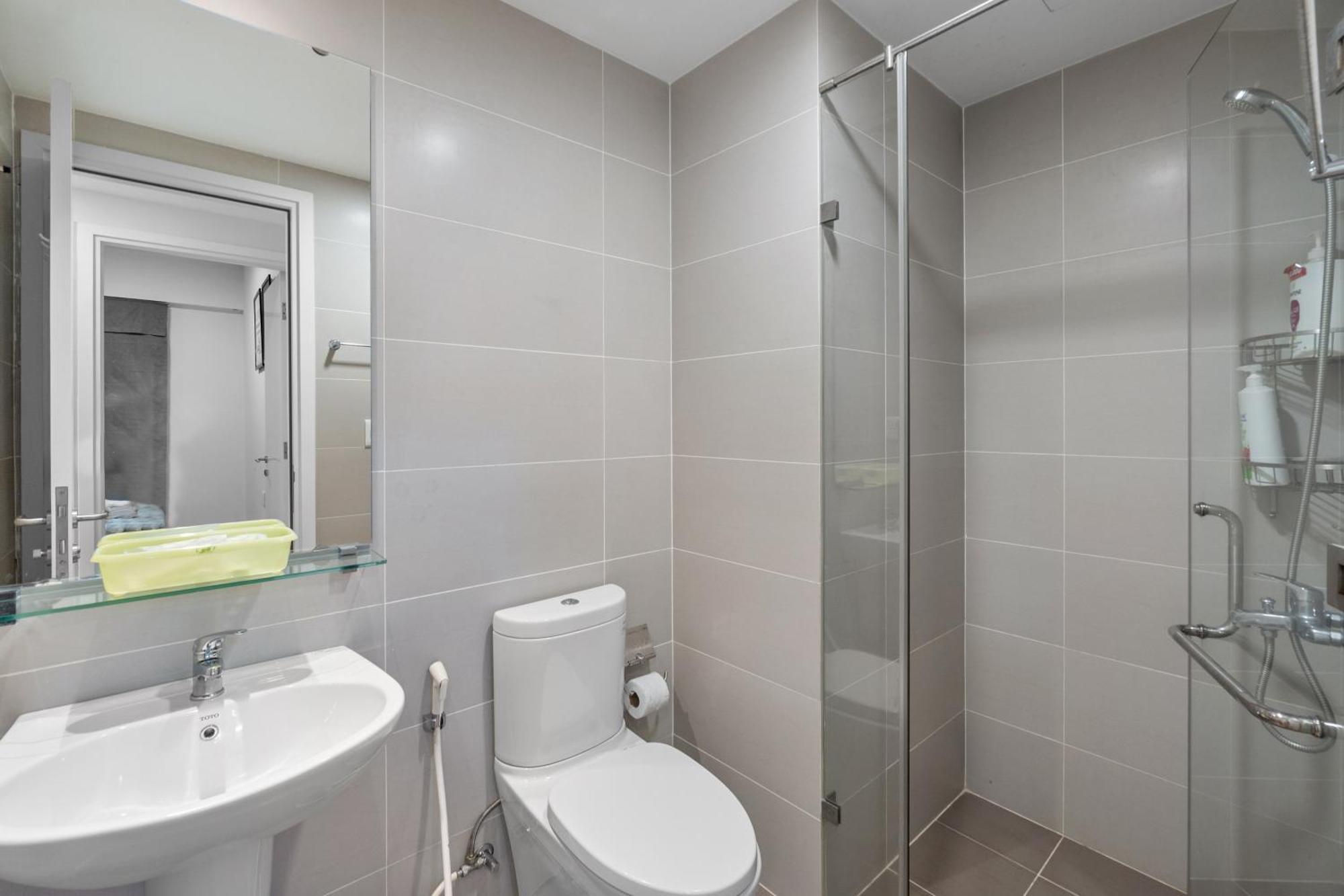 Cozy 2 Bedrooms Condo In T1 Masteri Thao Dien, Fully Furnished With Full Amenities Ho Chi Minh-Byen Eksteriør billede