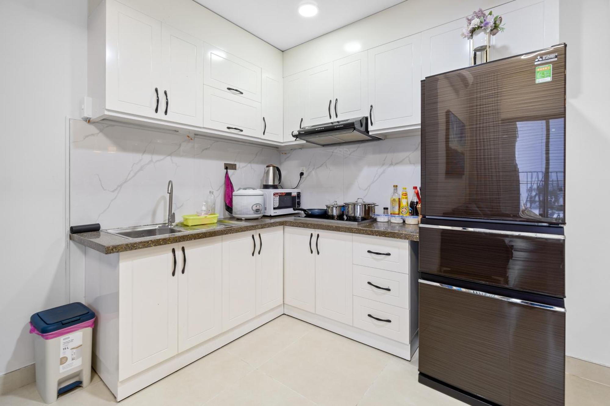 Cozy 2 Bedrooms Condo In T1 Masteri Thao Dien, Fully Furnished With Full Amenities Ho Chi Minh-Byen Eksteriør billede